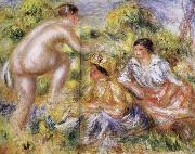 Pierre Renoir Young Women in the Country china oil painting reproduction